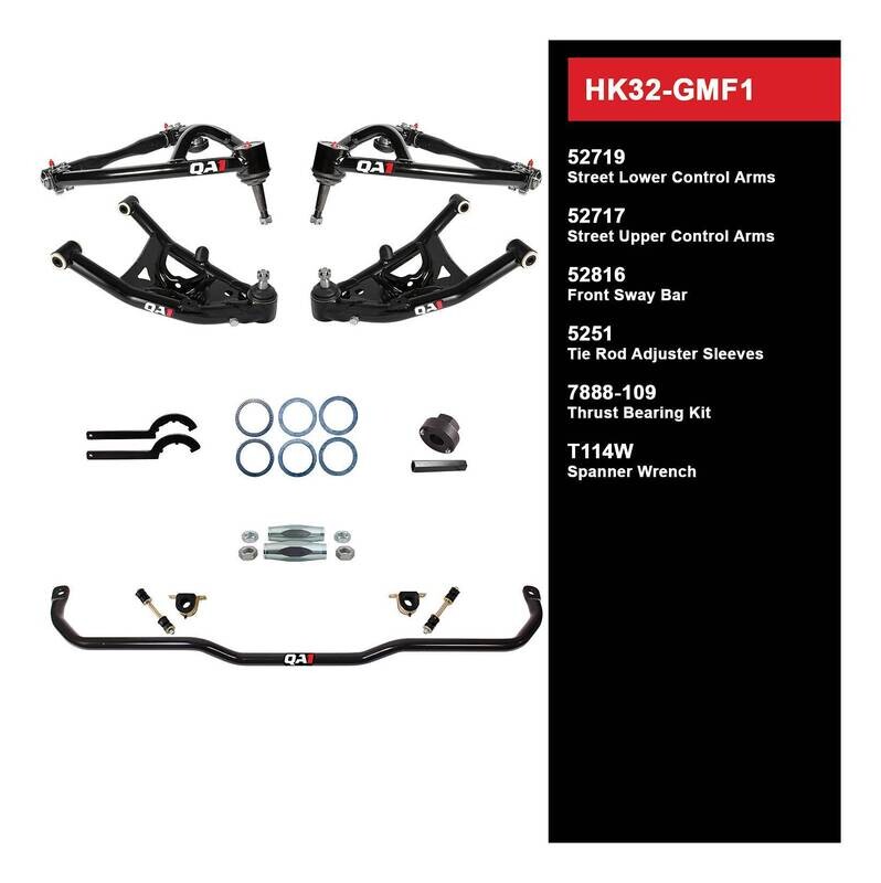 QA1 Level 2 Handling Kit for 67-69 GM F-Body Without Shocks