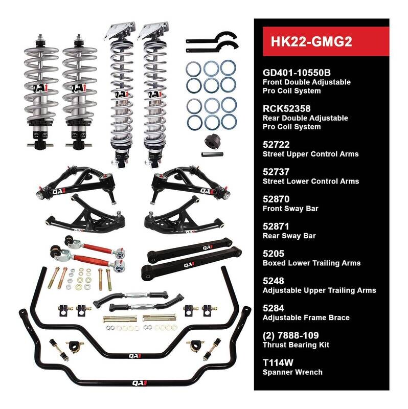 QA1 Level 2 Handling Kit for 69-72 Grand Prix & 70-72 Monte Carlo