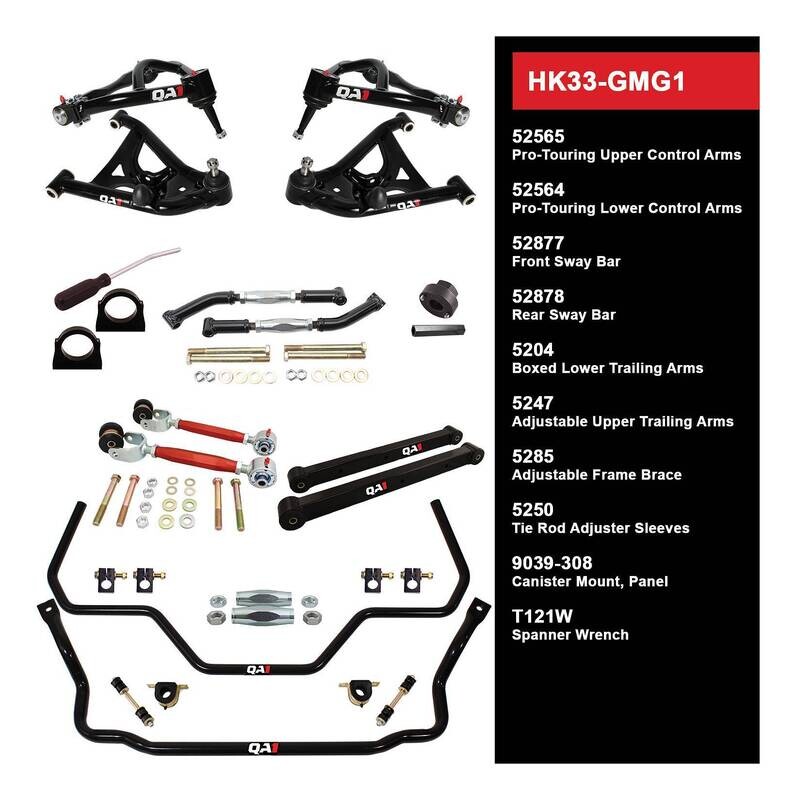 QA1 Level 3 Handling Kit for 78-88 GM G-Body Without Shocks