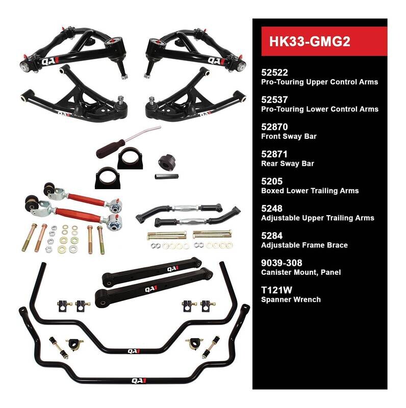 QA1 Level 3 Handling Kit 69-72 Grand Prix & 70-72 Monte Carlo Without Shocks