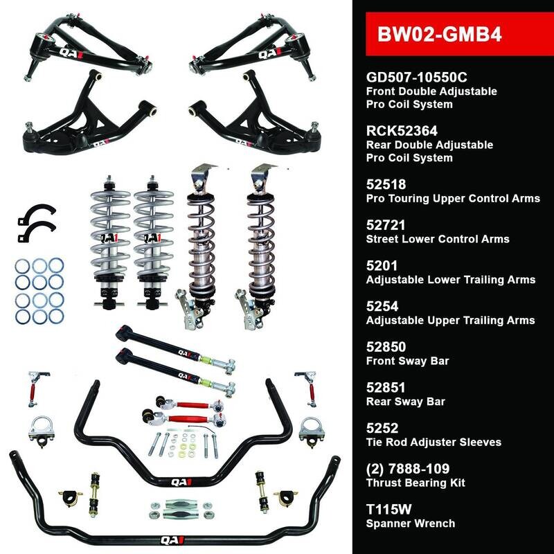 QA1 Level 2 Big Wheel Kit for 71-76 GM B-Body