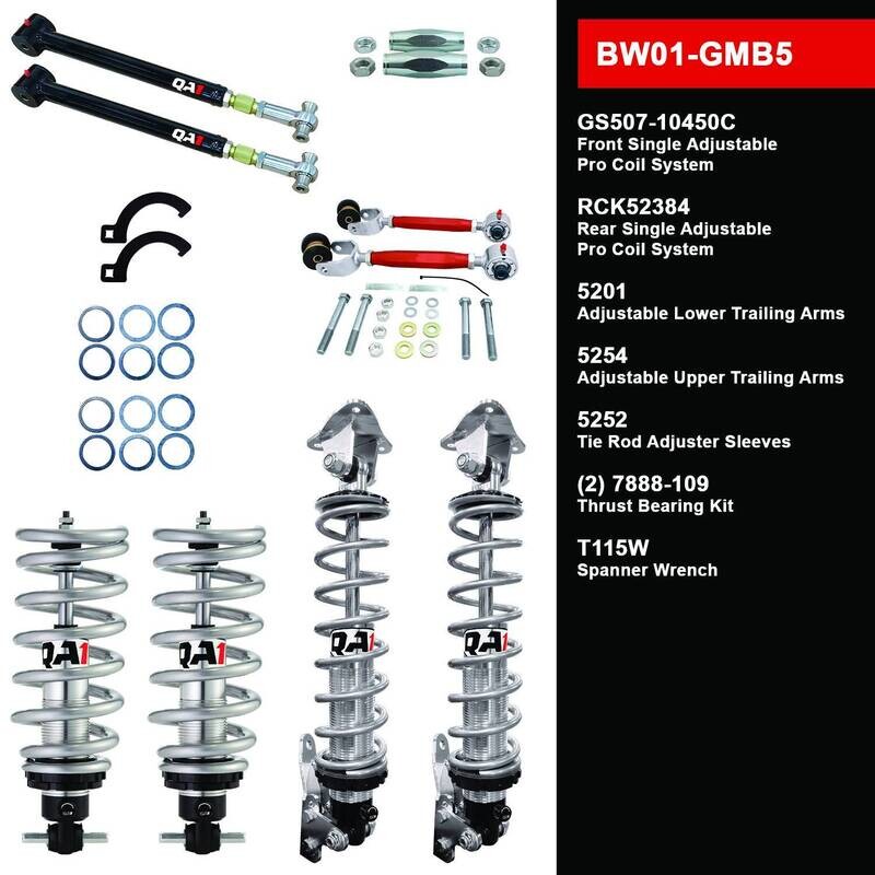 QA1 Level 1 Big Wheel Kit for 77-90 GM B-Body