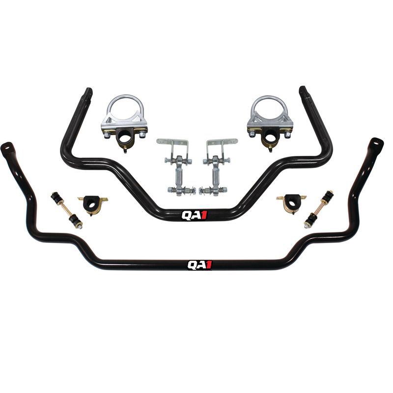 QA1 Front and Rear Sway Bar Kit, 64-67 GM A Body, Big Wheel